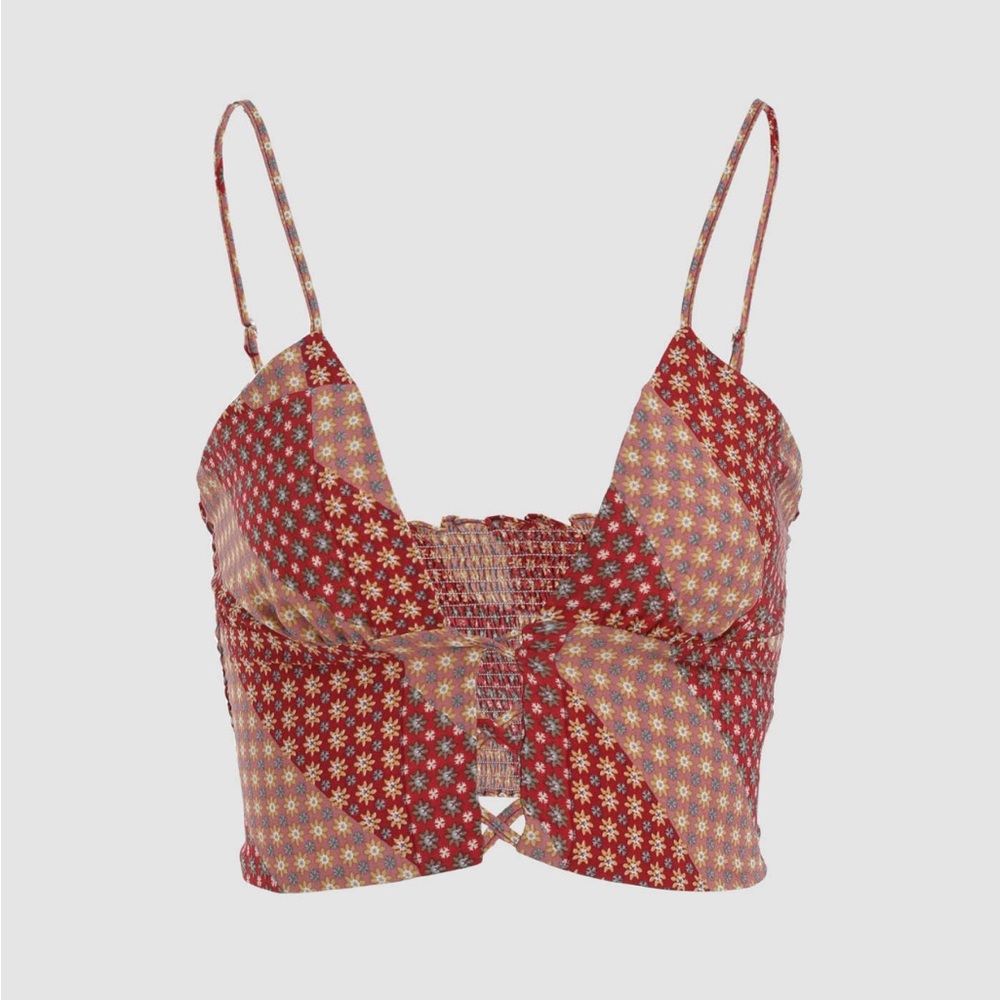 Cider Retro Lace Up Cami NWT 🏷️